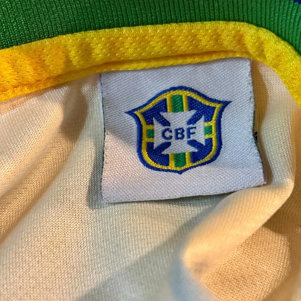 Kids US 10 CBF Confederação Brasileira de Futebol Neymar Jr #10 Jersey Brazil 26